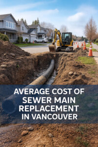 Average Cost of Sewer Main Replacement in Vancouver
