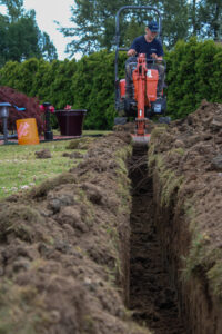 Sewer Line Install