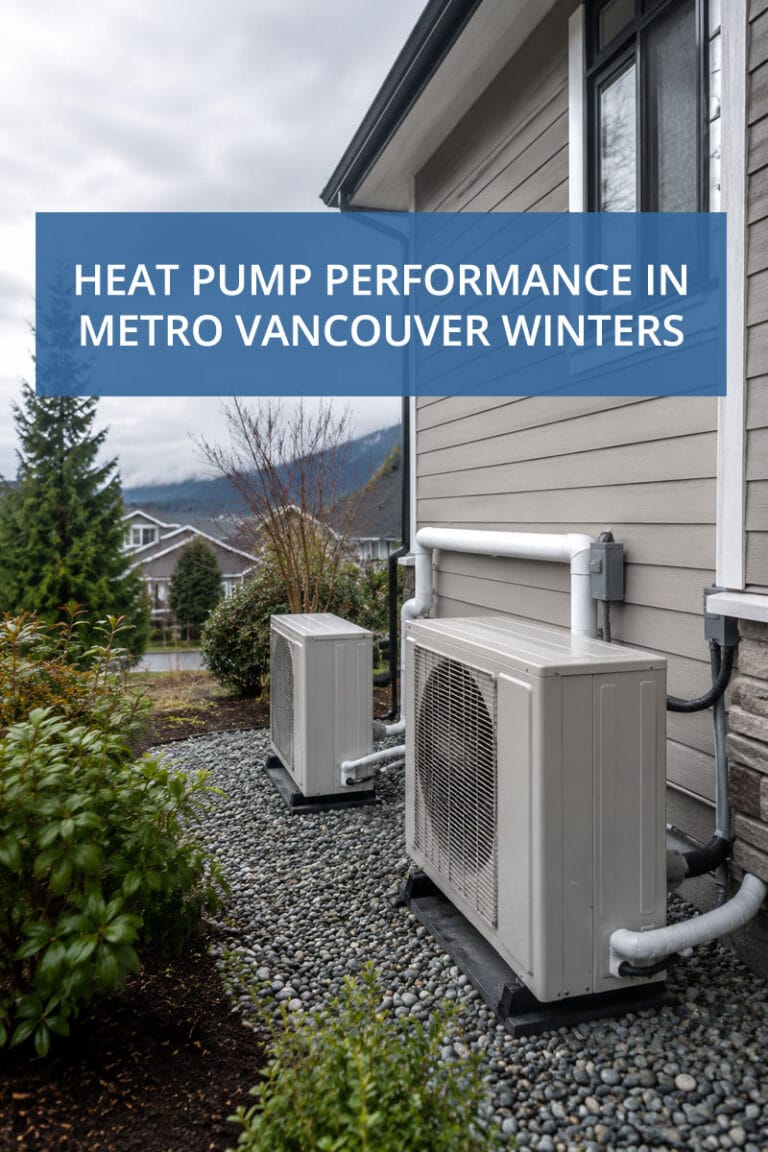 heat pump performance in metro vancouver winters