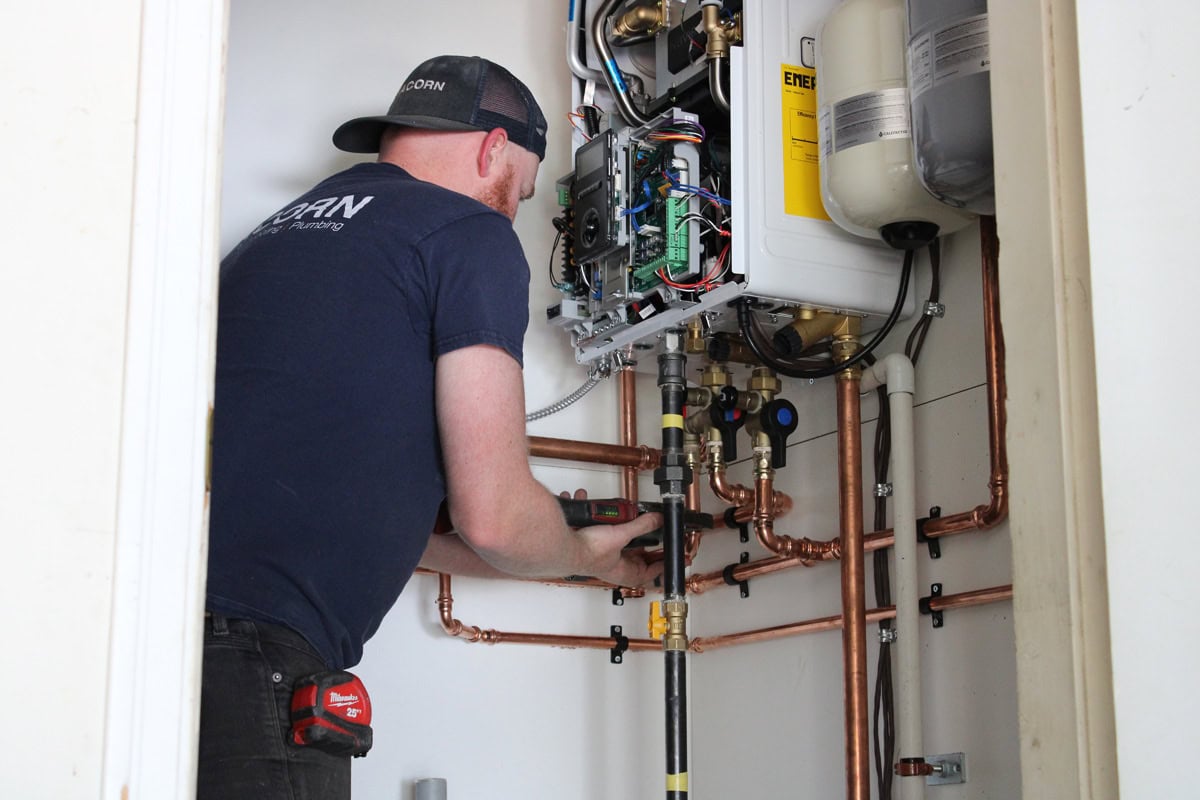 Tankless Water Heater Install